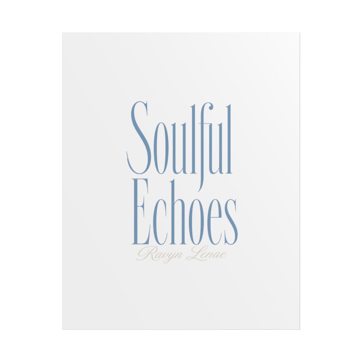 Ravyn Lenae "Soulful Echoes" Poster - Official Posters & Wall Art merchandise