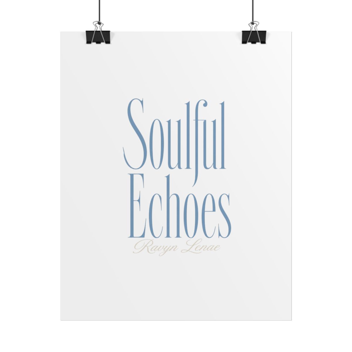 Ravyn Lenae "Soulful Echoes" Poster - Ravyn Lenae official Posters & Wall Art merch