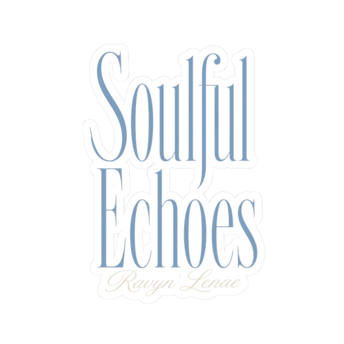 Ravyn Lenae "Soulful Echoes" Sticker - Official Stickers merchandise
